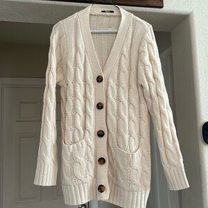 Knit cardigan